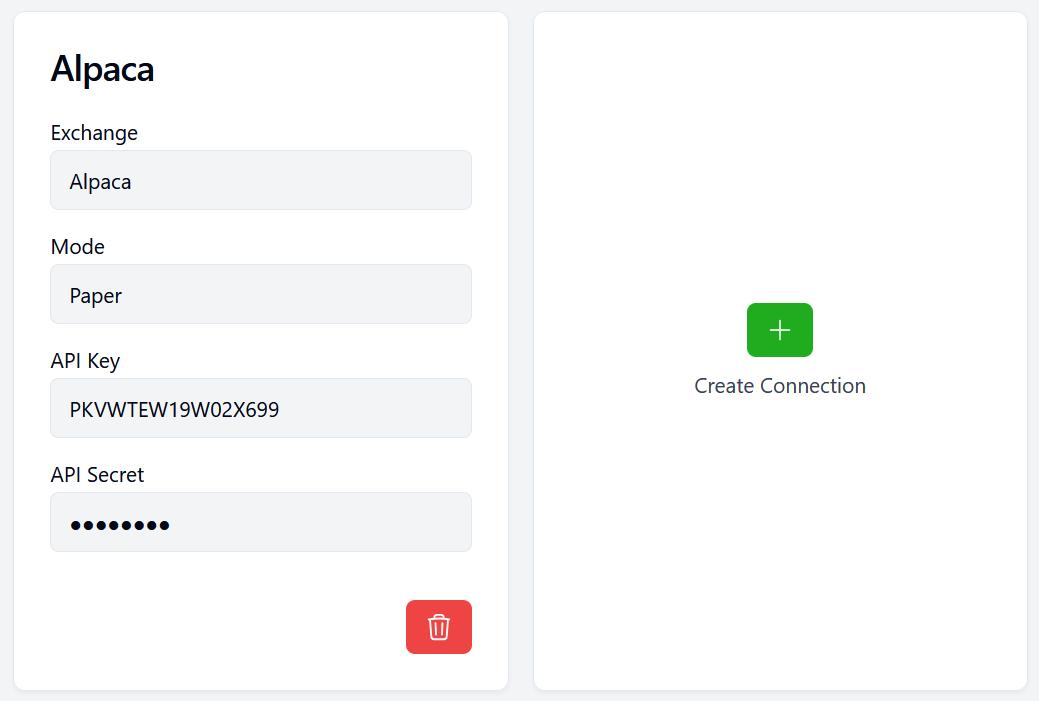 Tradoflow Connection